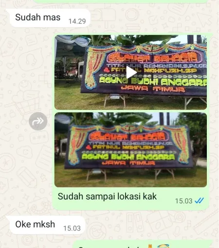 Pengiriman Papan Bunga Jalan Panjang Kebon Jeruk